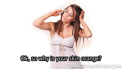 Annoying Orange Prank Call #1 Tanning Salon - Смях