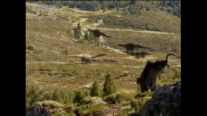 Dinosaurs mating rituals Bbc