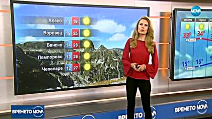 Прогноза за времето (16.09.2017 - сутрешна)