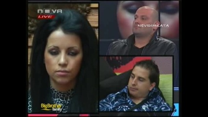 Елеонора Избра Никой Иска Да Излезне От Къщата Big Brother Family 05.04.10 