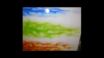 Realistic Flames on a White Background - airbrushing - airbrush