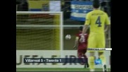 "Виляреал" вкара 5 във вратата на Ники Михайлов и "Твенте"