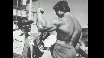 Arnold Schwarzenegger biceps
