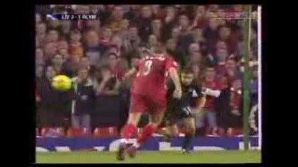 Liverpool 3 - 1 Olimpiakos (гол На Джерард)
