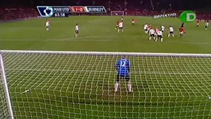 Манчестър Юнайтед 3 : 0 Бърнли Berbatov бележи за 1:0 Hq