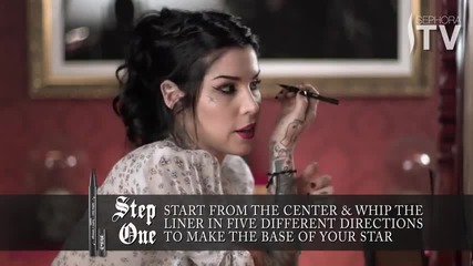 How To Create Kat Von D's Star-shaped Tattoo