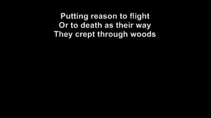 Cradle of filth - Her ghost in the fog with lyrics