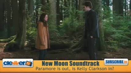 New Moon Soundtrack - Paramore Вън, Kelly Clarkson Ги Замества 