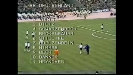 Германия 1 - България 0 (квалификации за европейско 1976)