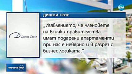 „Диневи груп“ с остра реакция срещу Сидеров