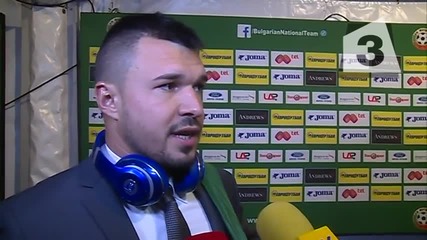 Валери Божинов за мача България - Италия