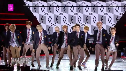 130919 Exo - Growl @ Incheon Korean Music Wave 2013