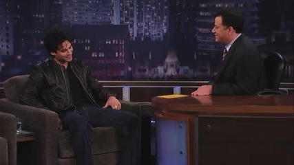 Ian Somerhalder on Jimmy Kimmel Live Part 1