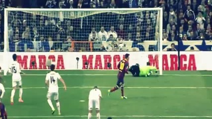 Голът на Лионел Меси (от дузпа - 2 гол) / Реал Мадрид 3:3 Барселона