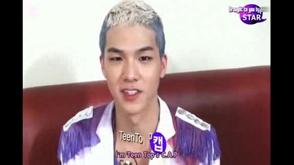 [6totsubs] 120720 Teen Top chipping in for C.a.p s drawing for The Star Sketch Contest