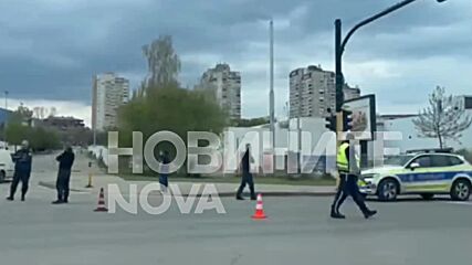 Полицай пострада при тежка катастрофа в София