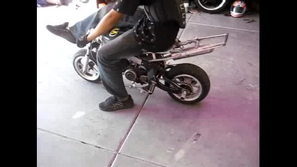 Екстремни Каскади С Pocket Bike [hq]