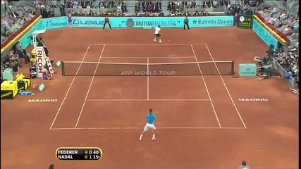 Nadal vs Federer - Madrid 2010