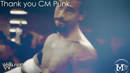 Thank you Cm Punk / July 17th 2011