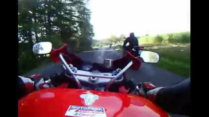 Honda Vtr Sp second meeting action cam 