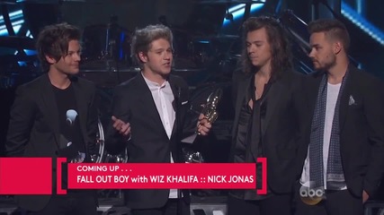 One Direction - Печелят награда за Top Duo/group - The Billboard Music Awards 2015