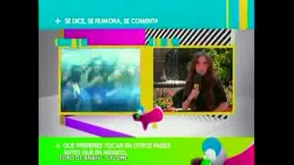 Anahi En Los 10 + Pedidos