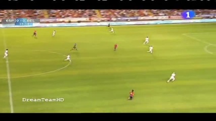 Spain 5 - 0 Belgium - World Cup 2010 Qualifying 05 09 09