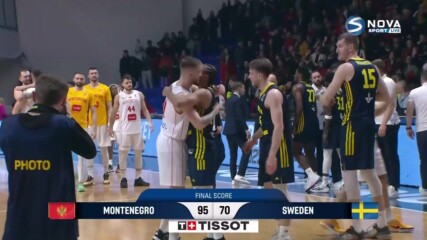 Черна гора - Швеция 95:70 /репортаж/