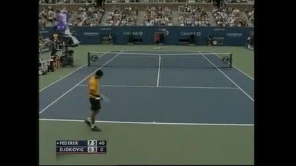 Djokovic Vs. Federer polufinal Us Open