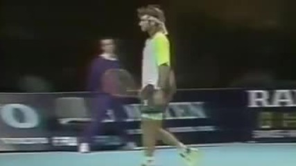 Andre Agassi - Stefan Edberg 1990 Atp Championships Final