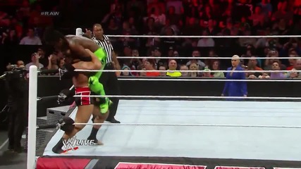 Kofi Kingston vs. Rusev Raw 5.5.2014