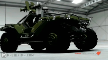 Forza Motorsport 4 Halo Fan Fest Warthog Trailer [hd]