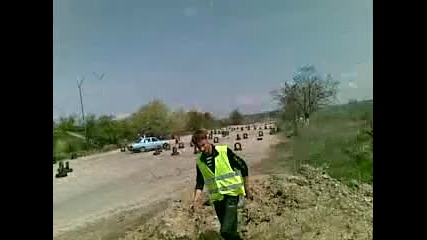 Дрифт на полигона .. Велико Търново