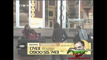 Най - Смешните Моменти На Умберто - Big Brother 4