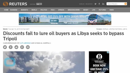 Discounts Tripoli Fail to Lure Oil Buyers as Libya Seeks To Bypass Tripoli