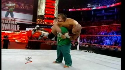 Hornswoggle прави Attitude Adjustment 