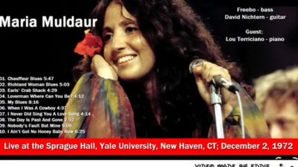 Maria Muldaur ☀️ 1972 Sprague Hall Yale