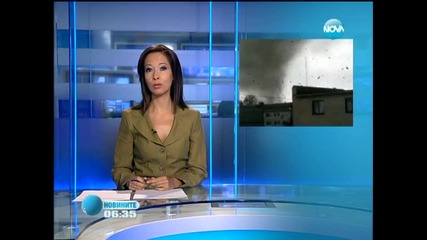 Торнадо в Русия помете жилищен район - Новини