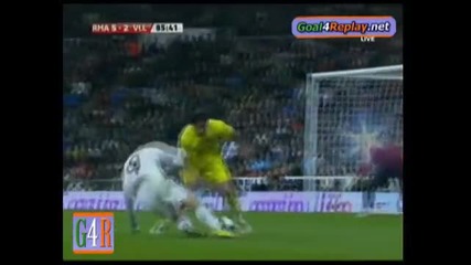 Real Madrid - Villarreal 6 - 2 (6 - 2, 21 2 2010) 