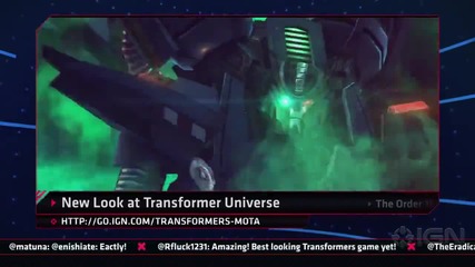 Ign Daily Fix - 6.2.2014 - Transformers Universe Announced