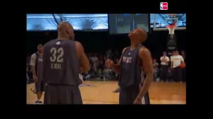 Nba All Star Dance Off - Shaq, Lebron, Dwight Howard