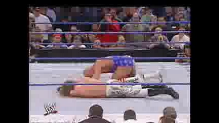 Smackdown - Крис Беноа срещу Острието срещу Еди Гереро срещу Кърт Енгъл