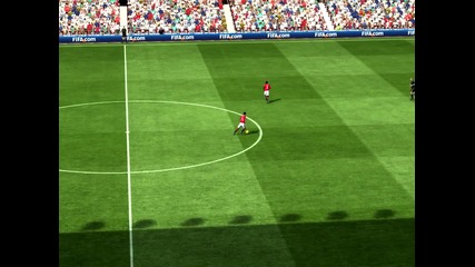 Гол на Fifa11 мултиплейър с Райън Гигс