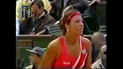 2004 French Open 1/4 Jennifer Capriati vs. Serena Williams