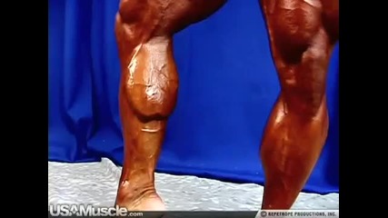 Bodybuilder Jeffs Mammoth Muscular Quads 