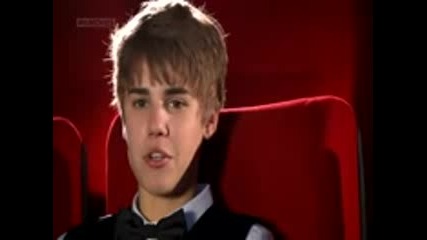 Interviu na Justin Bieber na premierata na filma mu Never Say Never v U K 16.02.2011