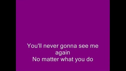 September - Cry For You Lyrics