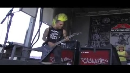 The Casualties - Jake Kolatis Interview (warped Tour 2010) 