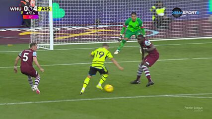 Arsenal with a Goal vs. West Ham United
