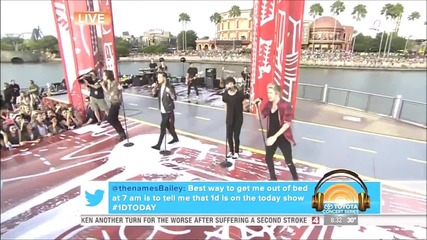 One Direction - Steal My Girl - Today Show City Walk